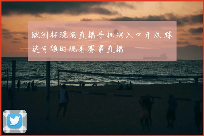 欧洲杯现场直播手机端入口开放 球迷可随时观看赛事直播